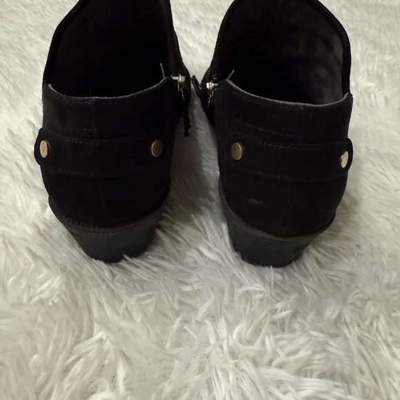 Dr. Scholl's Black Suede Ankle Boots - Picture 6 of 11